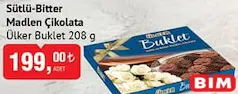 ÜLKER BUKLET SÜTLÜ-BİTTER MADLEN ÇİKOLATA 208 G - BAYRAM ŞEKERİ/ÇİKOLATASI